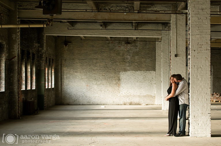 04 Warehouse engagement(pp w768 h510) - Kristina + Andy | Industrial Engagement Photos