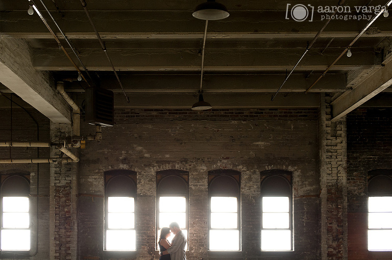06 Old abandoned factory engagement(pp w768 h510) - Kristina + Andy | Industrial Engagement Photos