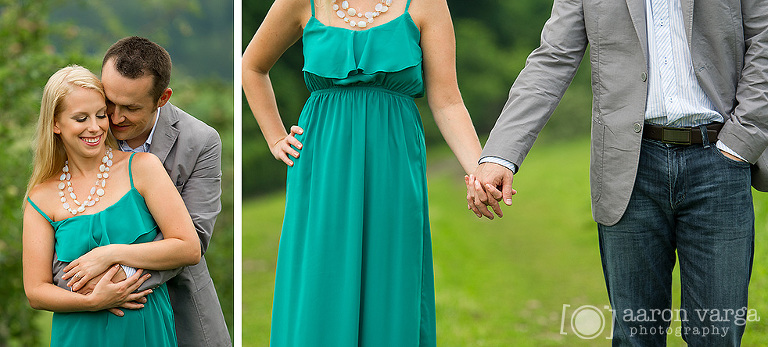 11 couple holding hands(pp w768 h347) - Shannon + Adam | Apple Orchard Engagement Photos