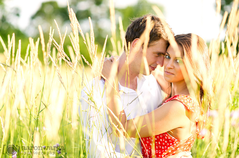 14 Engagement session in a field(pp w768 h510) - Alyse + James | Armstrong Farms Engagement Photos