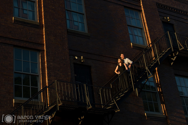 14 posing couples in direct sun(pp w768 h511) - Kristina + Andy | Industrial Engagement Photos