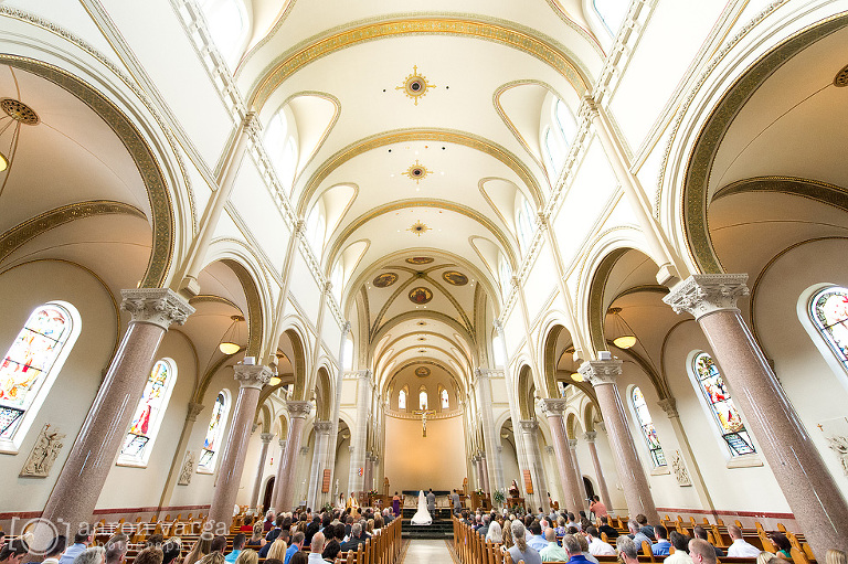 19 st vincent basilica(pp w768 h511) - Julie + Brian | Chestnut Ridge Golf Resort Wedding Photos