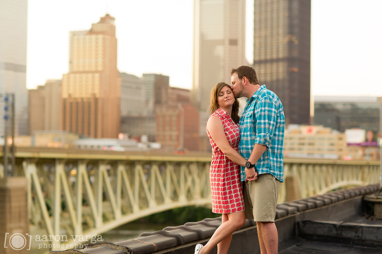 21 pittsburgh rooftop engagement(pp w768 h510) - Kristina + Andy | Industrial Engagement Photos