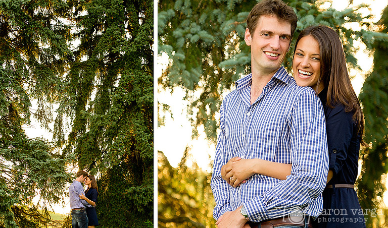 22 Engagement photo sunset tree(pp w768 h452) - Alyse + James | Armstrong Farms Engagement Photos
