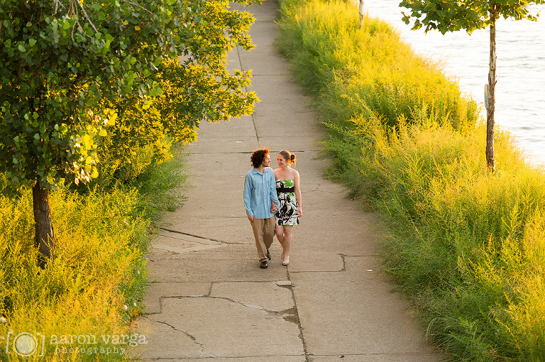24 riverwalk(pp w768 h510) - Jamie + Jon | Point State Park Engagement Photos