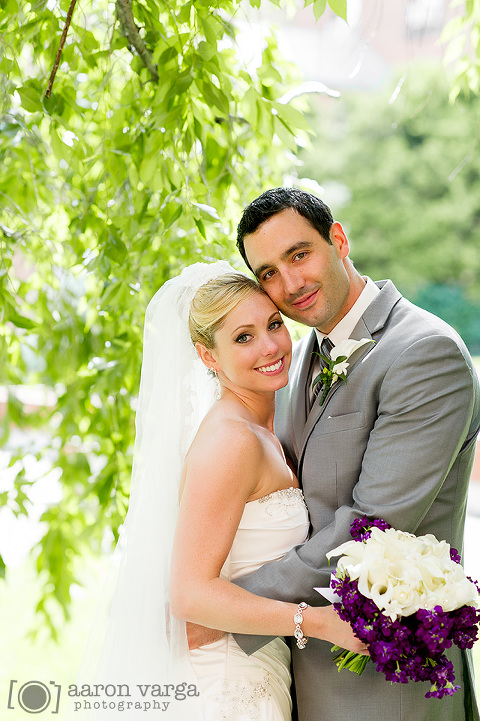 25 bride groom portrait st vincent(pp w480 h721) - Julie + Brian | Chestnut Ridge Golf Resort Wedding Photos