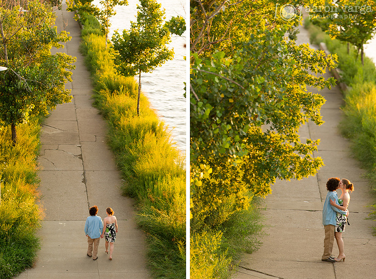 25 sunset walking engagement(pp w768 h570) - Jamie + Jon | Point State Park Engagement Photos