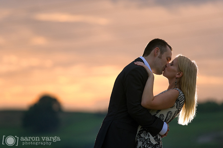 27 Sunset engagement(pp w768 h510) - Shannon + Adam | Apple Orchard Engagement Photos