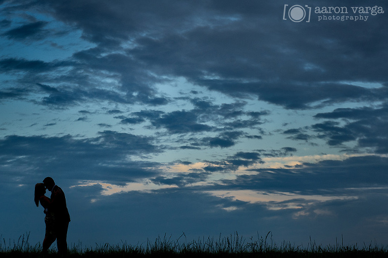 29 Silhouette engagement photo(pp w768 h510) - Shannon + Adam | Apple Orchard Engagement Photos
