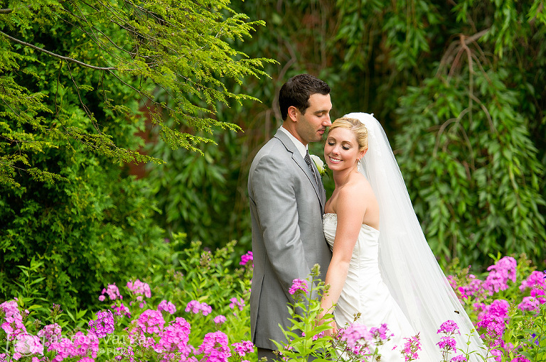 31 bride with long veil(pp w768 h510) - Julie + Brian | Chestnut Ridge Golf Resort Wedding Photos