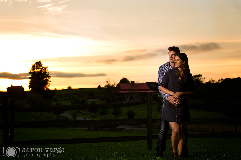 35 Sunset engagement photo(pp w768 h510) - Alyse + James | Armstrong Farms Engagement Photos