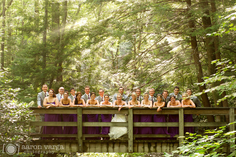 41 large bridal party(pp w768 h511) - Julie + Brian | Chestnut Ridge Golf Resort Wedding Photos
