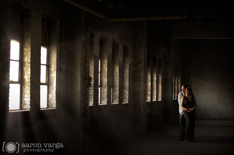 Abandoned Factory South Side Warehouse Engagement(pp w768 h510) - Kristina + Andy | Industrial Engagement Photos