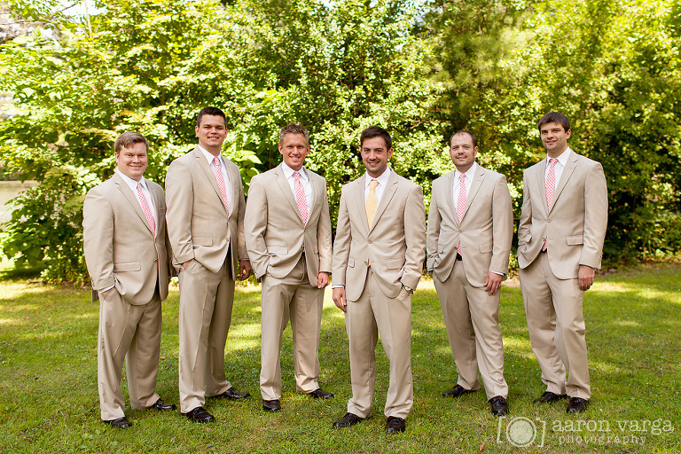 14 tan suits groomsmen(pp w768 h512) - Succop Conservancy Wedding