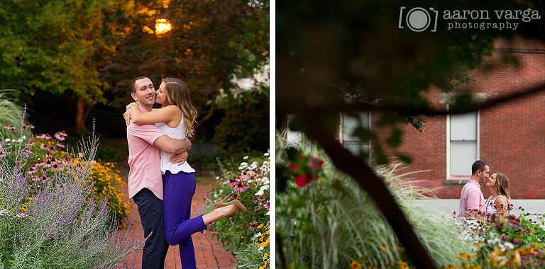 24 north side garden engagement(pp w768 h380) - Carolyn + Mark | North Side Engagement Photos