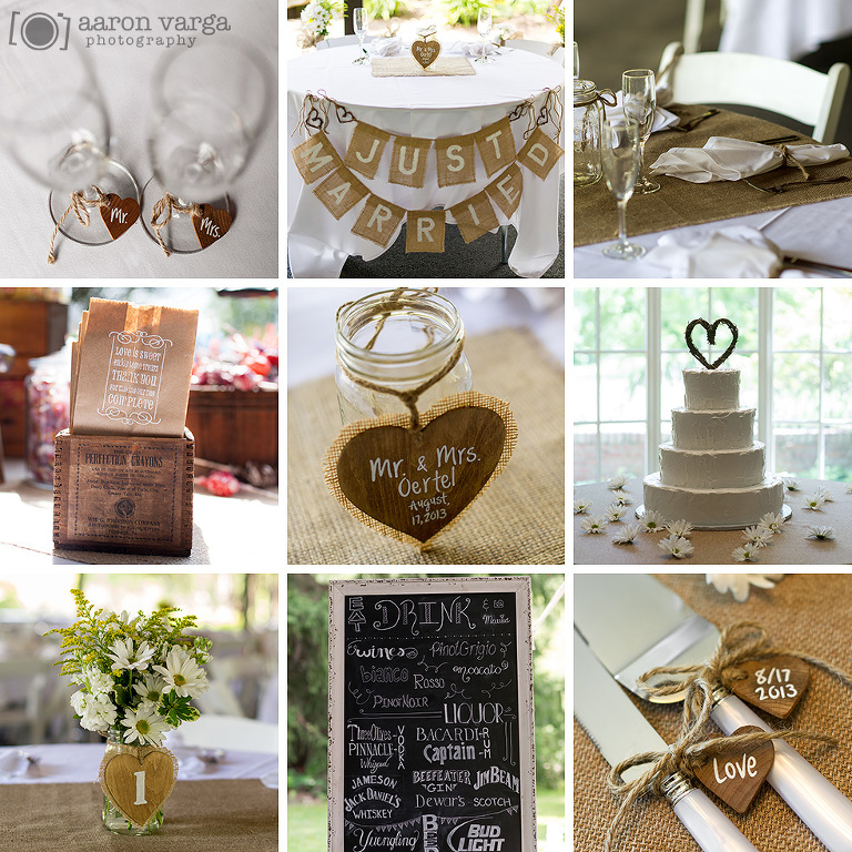 37 burlap wedding details(pp w768 h768) - Succop Conservancy Wedding