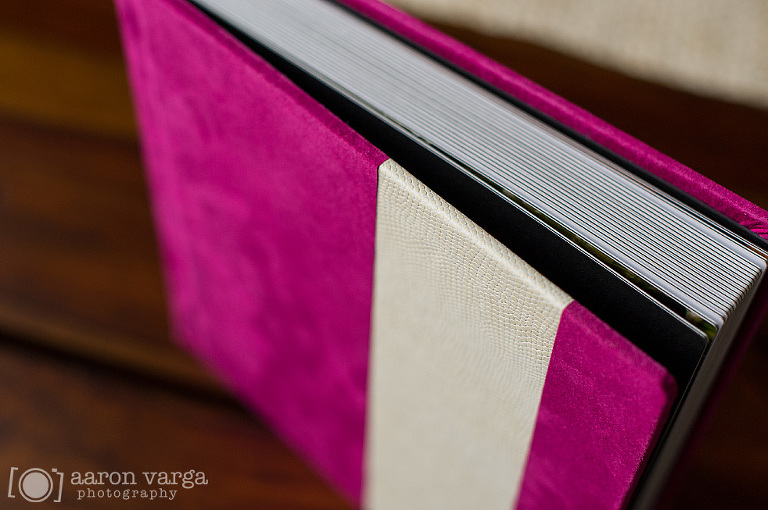 02 pink and white album(pp w768 h510) - Hot Pink and White Flush Mount Wedding Album