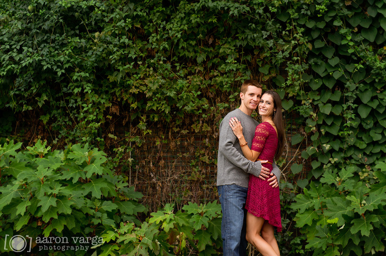 19 brick wall ivy(pp w768 h510) - Jackie + Zach | PPG Plaza Engagement Photos