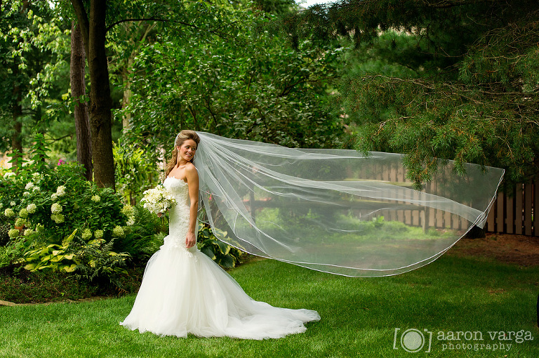 50 long veil in wind(pp w768 h510) - Lauren + Ryan | Rolling Acres Golf Course Wedding Photos