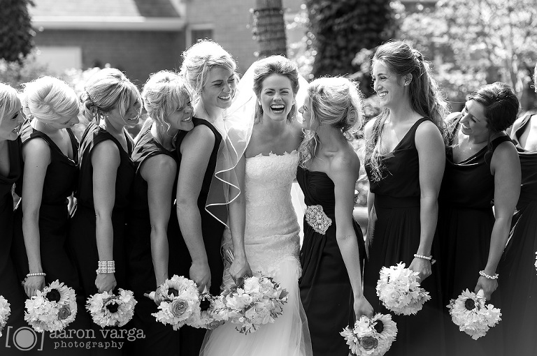 54 laughing bridesmaids(pp w768 h510) - Lauren + Ryan | Rolling Acres Golf Course Wedding Photos