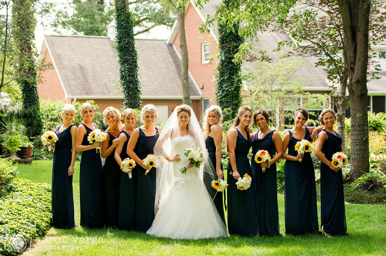 55 bride and her best friends(pp w768 h510) - Lauren + Ryan | Rolling Acres Golf Course Wedding Photos