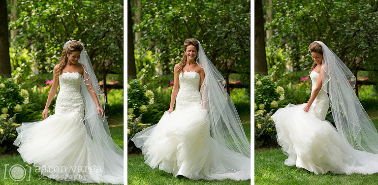 56 beautiful bride flowing dress(pp w768 h376) - Lauren + Ryan | Rolling Acres Golf Course Wedding Photos