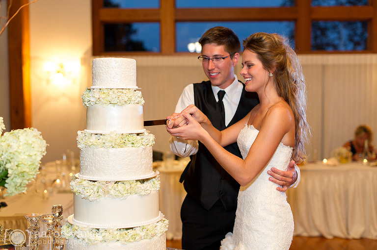 84 cake cutting at wedding(pp w768 h510) - Lauren + Ryan | Rolling Acres Golf Course Wedding Photos