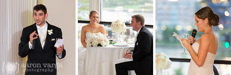 funny maid of honor best man speech(pp w768 h251) - Kyrstin + Ben | Renaissance Hotel Wedding Photos