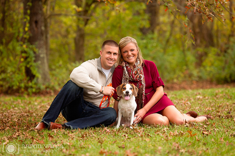 02 family photo with dog(pp w768 h510) - Kylie + Kevin | Peters Lake Park Engagement Photos