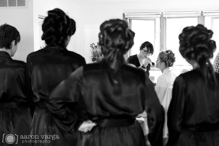 06 bridesmaids getting ready(pp w768 h511) - Carolyn + Mark | Wildwood Golf Club Wedding Photos