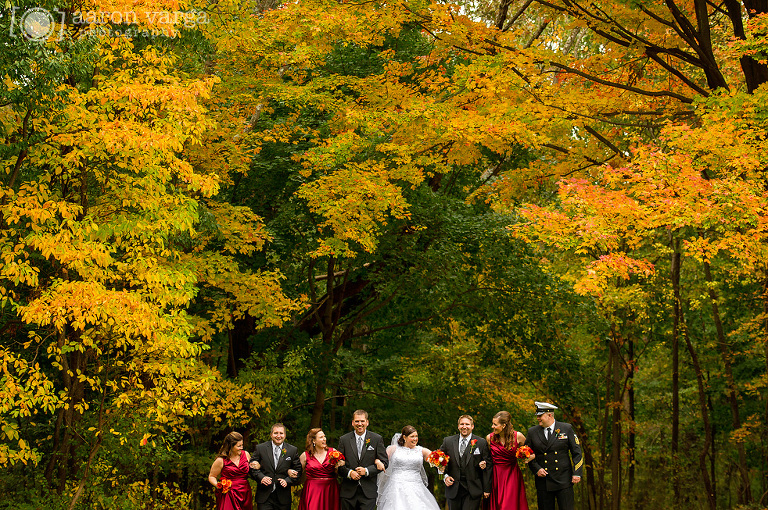 11 red bridesmaids dresses(pp w768 h510) - Megan + Nathan | Mayernik Center Wedding Photos