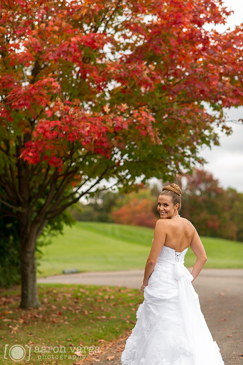 20 fall bride(pp w480 h721) - Carolyn + Mark | Wildwood Golf Club Wedding Photos