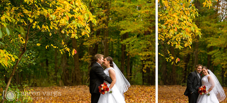 27 fall leaves wedding bride groom(pp w768 h351) - Megan + Nathan | Mayernik Center Wedding Photos