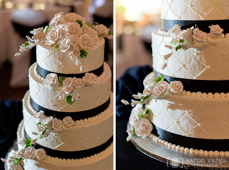 37 black white wedding reception(pp w768 h570) - Carolyn + Mark | Wildwood Golf Club Wedding Photos