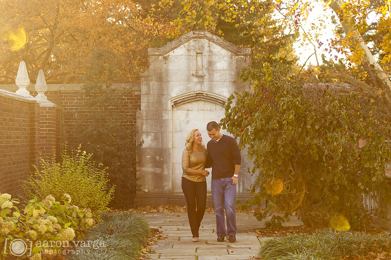 08 mellon park courtyard(pp w768 h511) - Jennifer + Paul | Mellon Park Engagement Photos