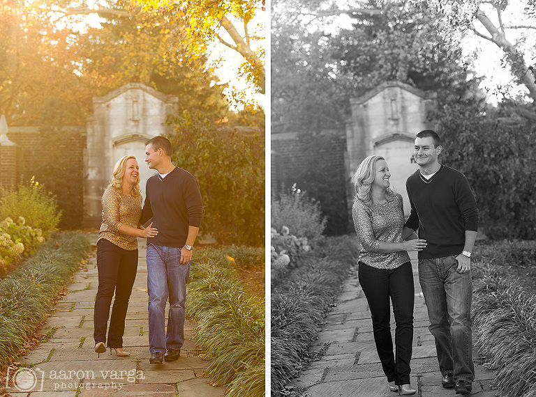 09 mellon park couple engaged(pp w768 h570) - Jennifer + Paul | Mellon Park Engagement Photos