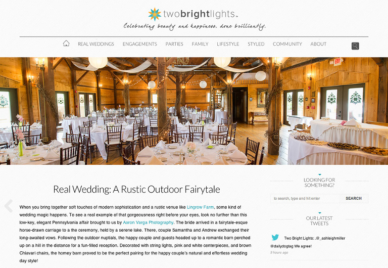 Featured Published Wedding Photographer on Two Bright Lights(pp w768 h530) - Published! Two Bright Lights