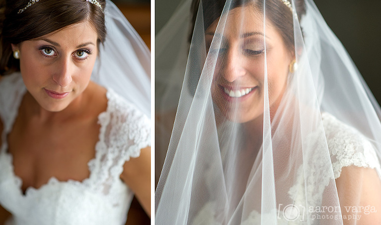 04 bride with cathedral veil(pp w768 h455) - Brittany + Brandon | DoubleTree Hotel Greentree Wedding Photos