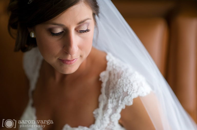 05 bride portrait window light(pp w768 h510) - Brittany + Brandon | DoubleTree Hotel Greentree Wedding Photos