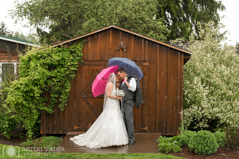 16 wedding photo in the rain(pp w768 h510) - Kristina + Andy | Lingrow Farm Wedding Photos