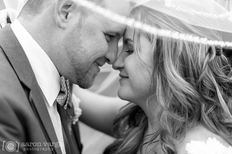 17 bride groom under veil(pp w768 h510) - Kristina + Andy | Lingrow Farm Wedding Photos