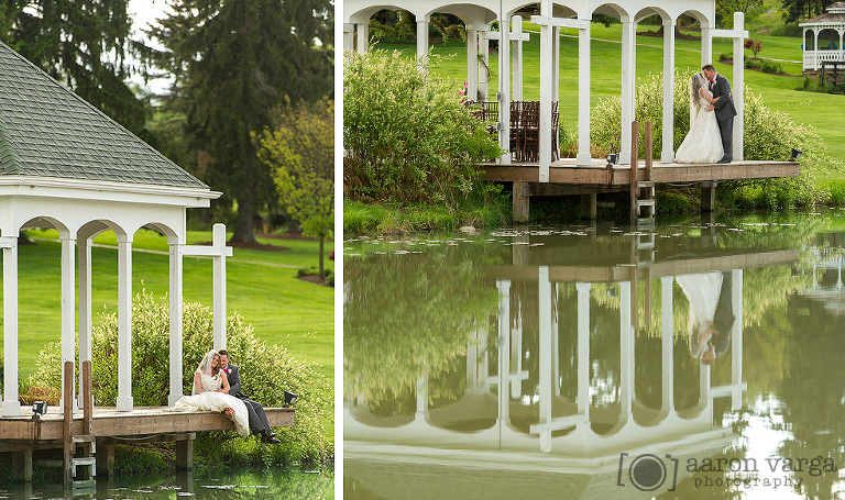 23 lingrow farm lake reflection(pp w768 h455) - Kristina + Andy | Lingrow Farm Wedding Photos