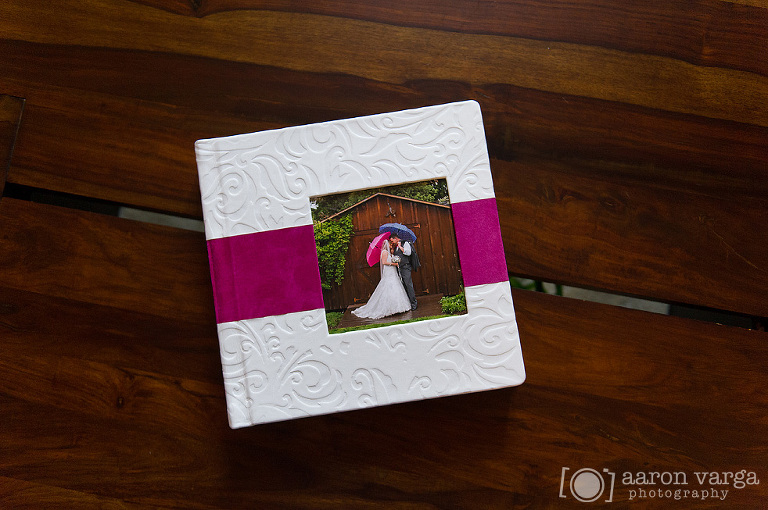 01 pink and white flush mount album(pp w768 h510) - White and Hot Pink Leather Flush Mount Wedding Album