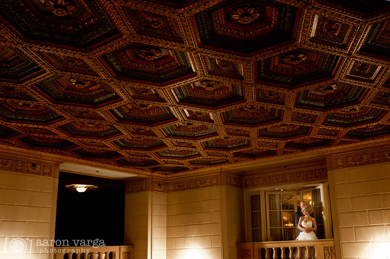 45 omni william penn mezzanine roof(pp w768 h510) - Erin + Vince | Omni William Penn Hotel Wedding Photos