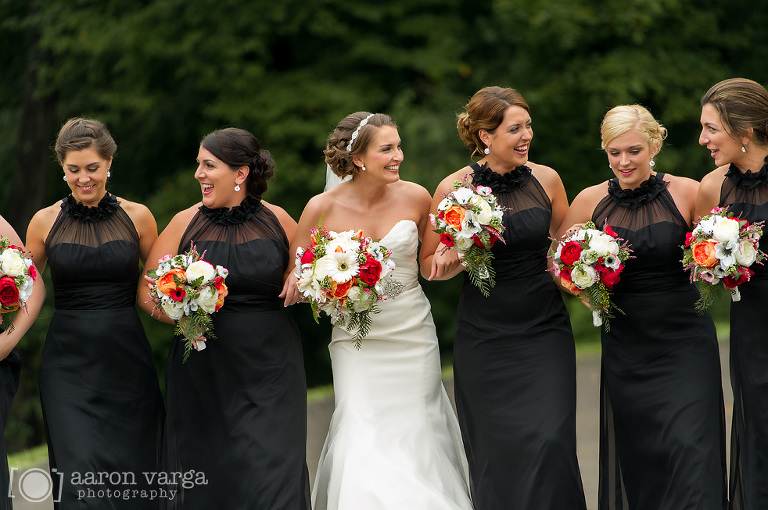 05 black bridesmaid dresses(pp w768 h510) - Sarah + Chris | Shannopin Country Club Wedding Photos