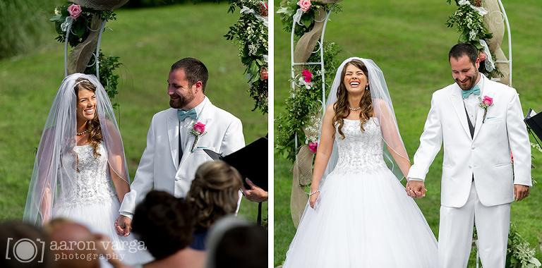 14 funny wedding ceremony(pp w768 h380) - Laura + Max | Mayernik Center Wedding Photos