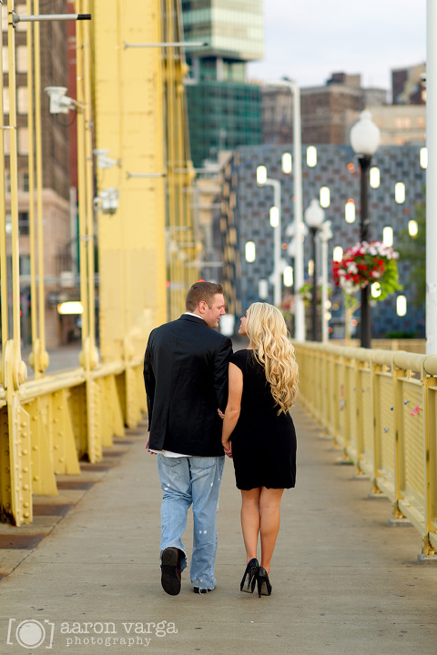 28 roberto clemente bridge engagement(pp w480 h720) - Mallory + Mark | Settlers Cabin Park and North Shore Engagement Photos