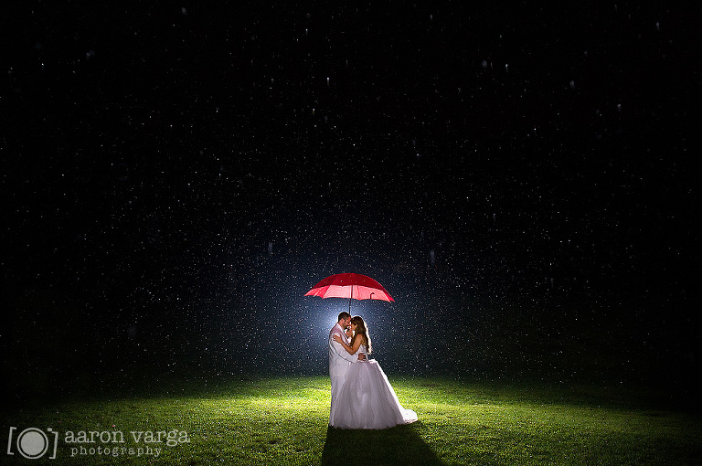 38 backlit rain photo wedding off camera flash(pp w768 h510) - Laura + Max | Mayernik Center Wedding Photos
