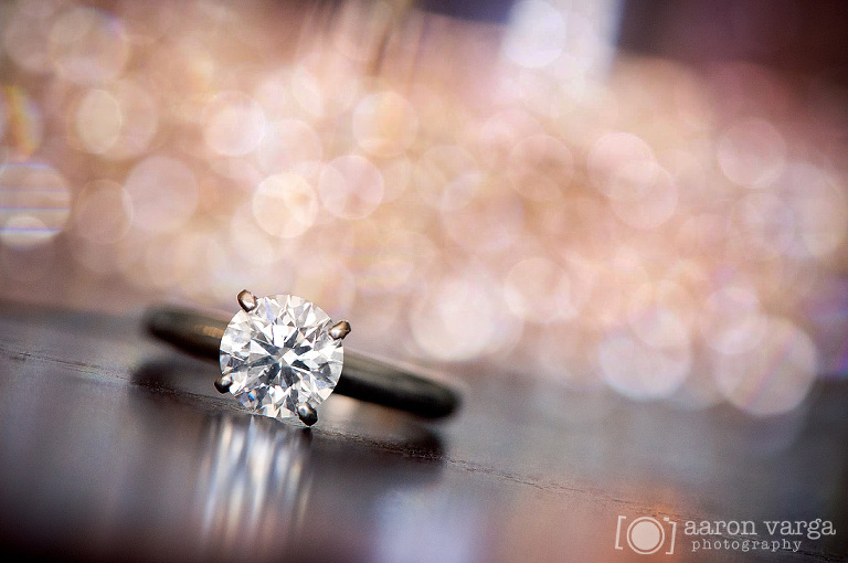 01 big diamond engagement ring(pp w768 h510) - Jackie + Zach | Hilton Garden Inn Southpointe Wedding Photos