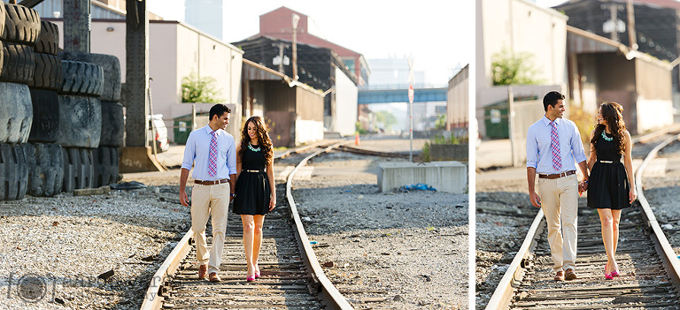 04 strip district pittsburgh engagement photo(pp w768 h351) - Anita + Anand | Strip District and Schenley Park Engagement Photos